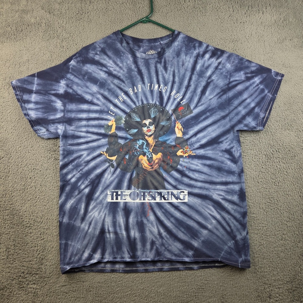 Offspring Shirt Men's Extra Large Let The Bad Times Roll Concert Tour Rock